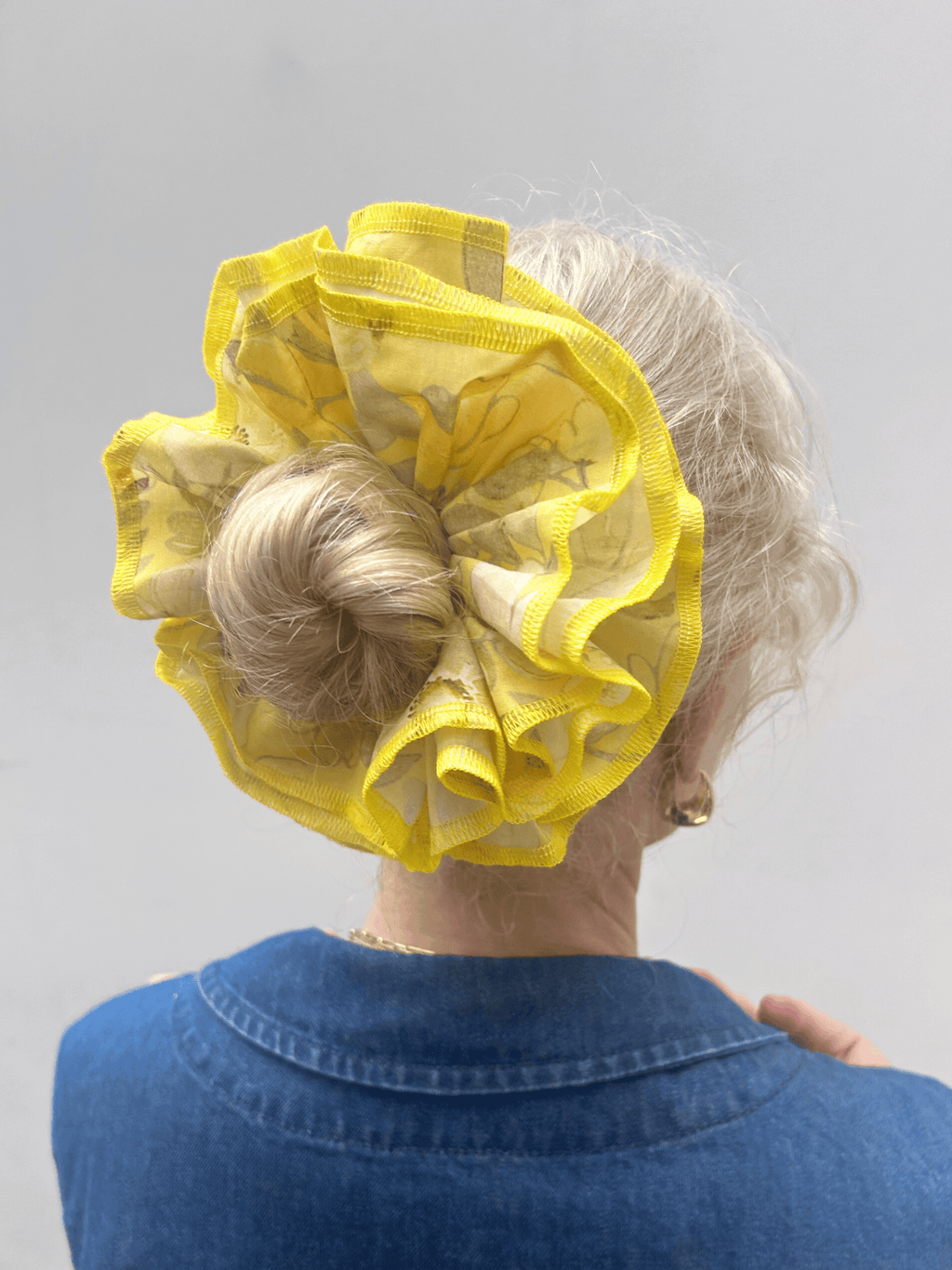 No More Nobody Azaria Organic Linen Scrunchie