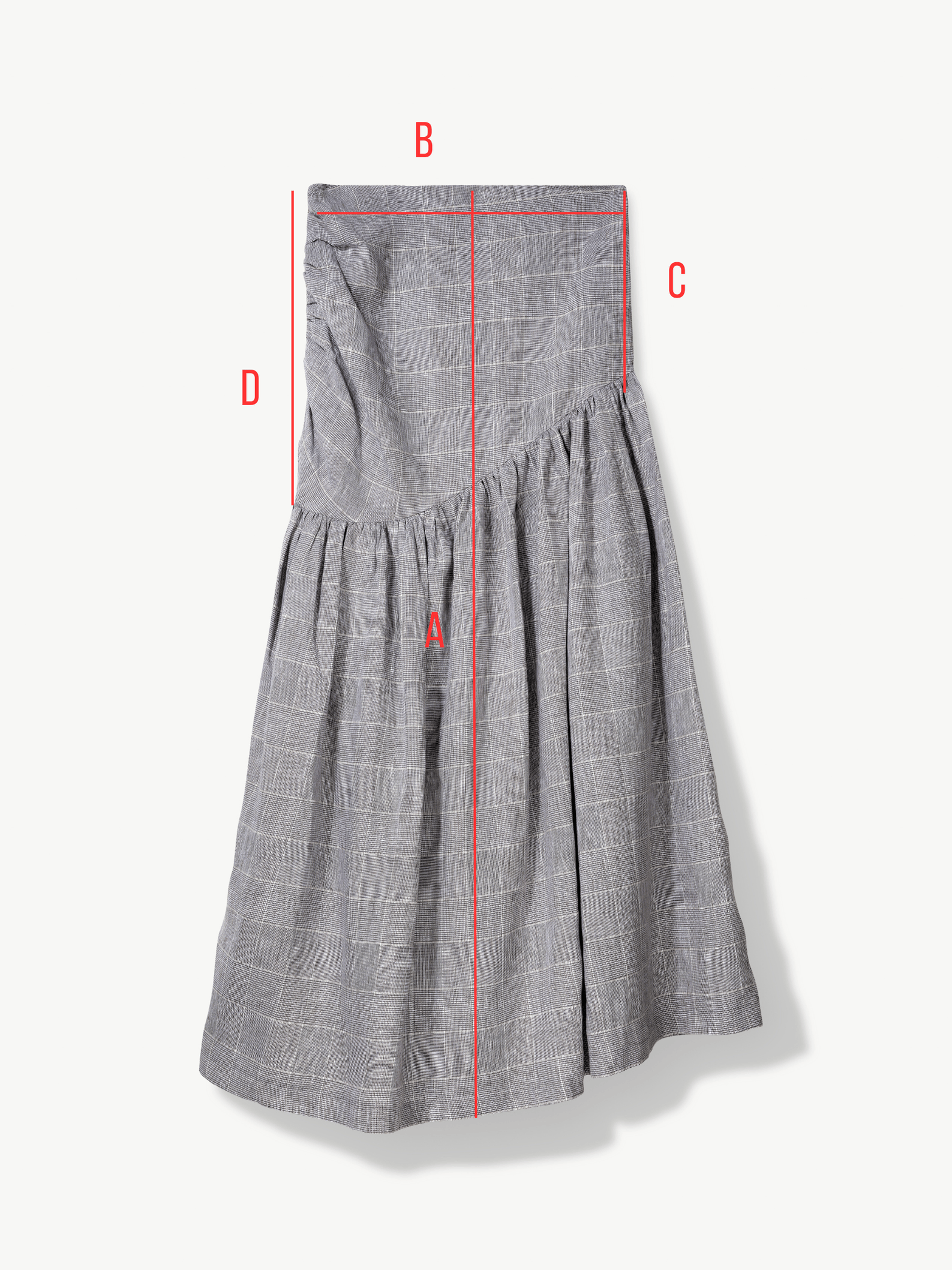No More Nobody Hilda Organic Cotton Gathered Maxi Skirt