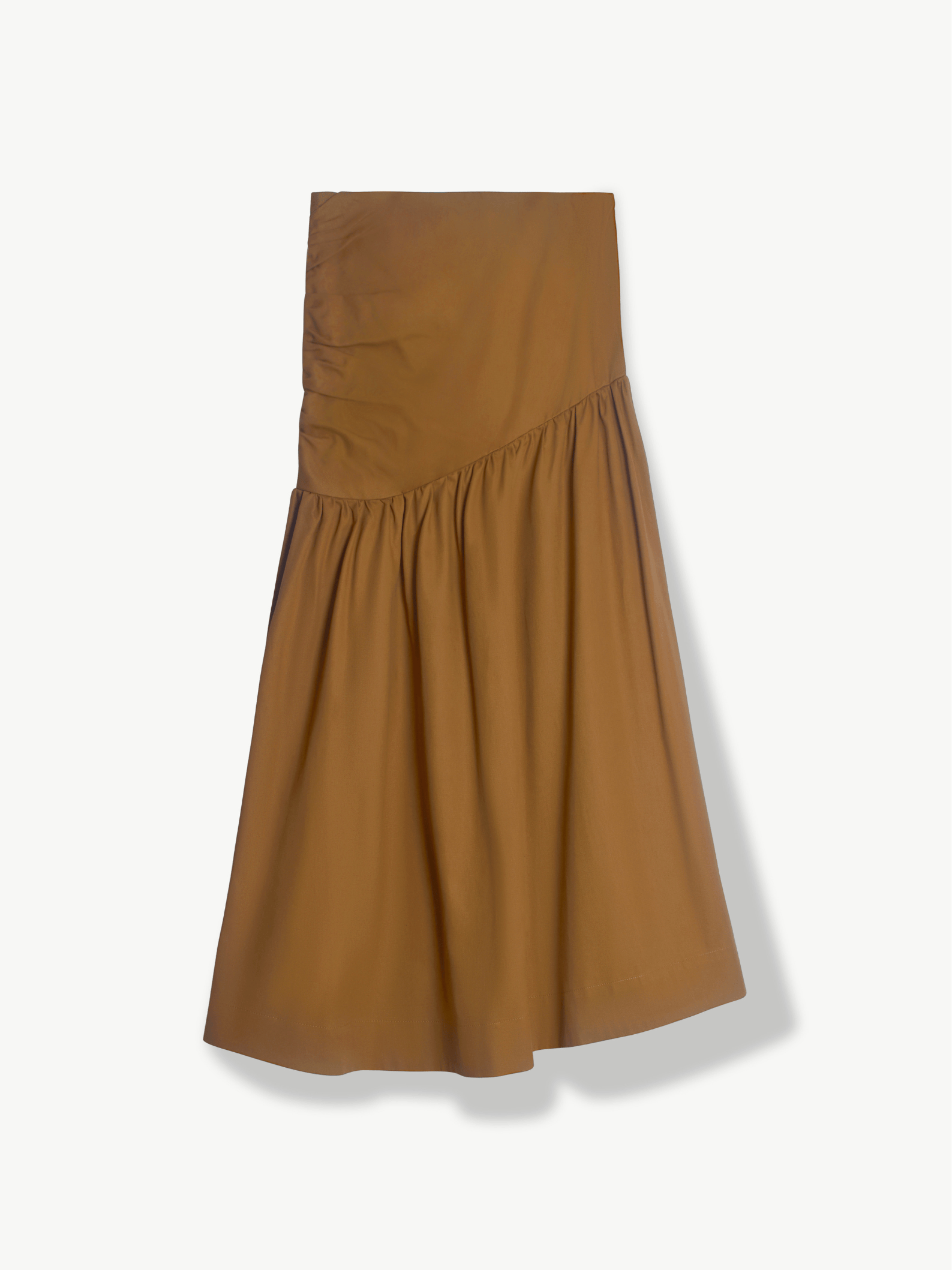 No More Nobody Hilda Organic Cotton Gathered Maxi Skirt
