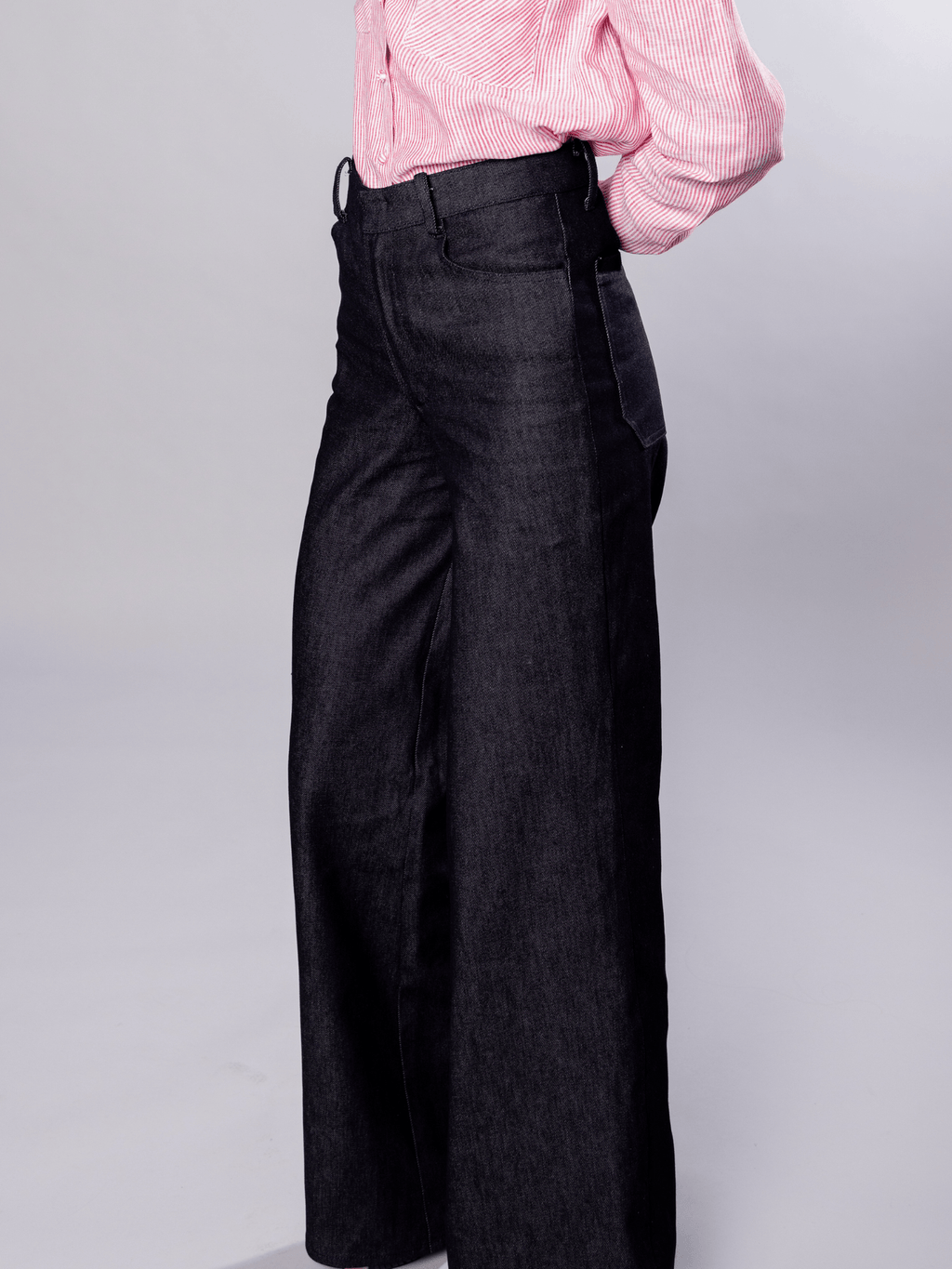 No More Nobody Katherina Smart Denim Trousers