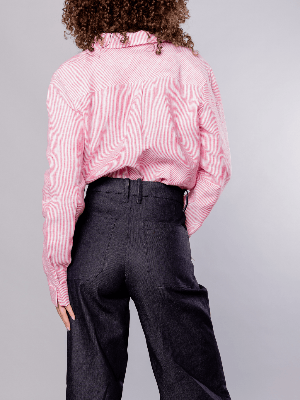 No More Nobody Katherina Smart Denim Trousers