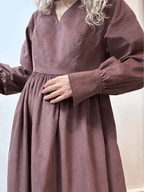 No More Nobody Michelle Oversized Corduroy Maxi Dress