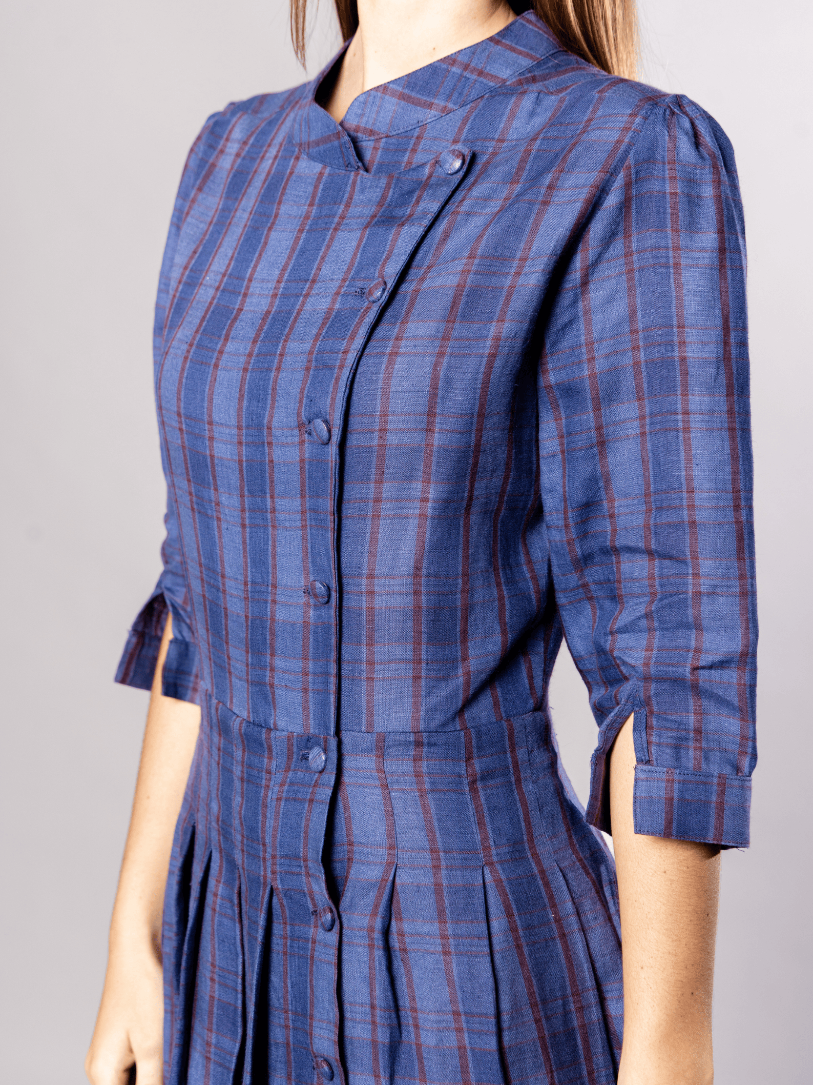 No More Nobody Talitha Button Down Midi Dress