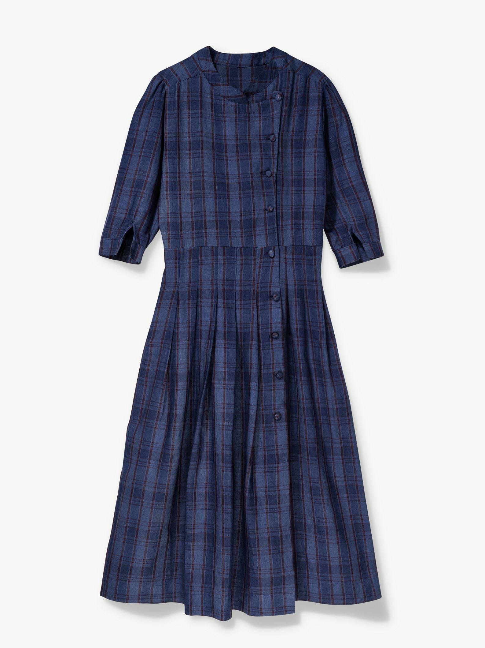 No More Nobody Talitha Button Down Midi Dress