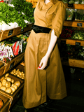 No More Nobody Talitha Button Down Midi Dress