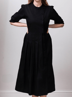 No More Nobody Talitha Button-Down Midi Dress