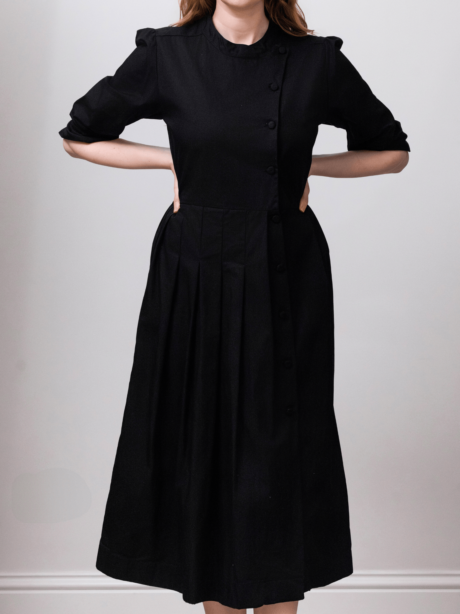 No More Nobody Talitha Button-Down Midi Dress