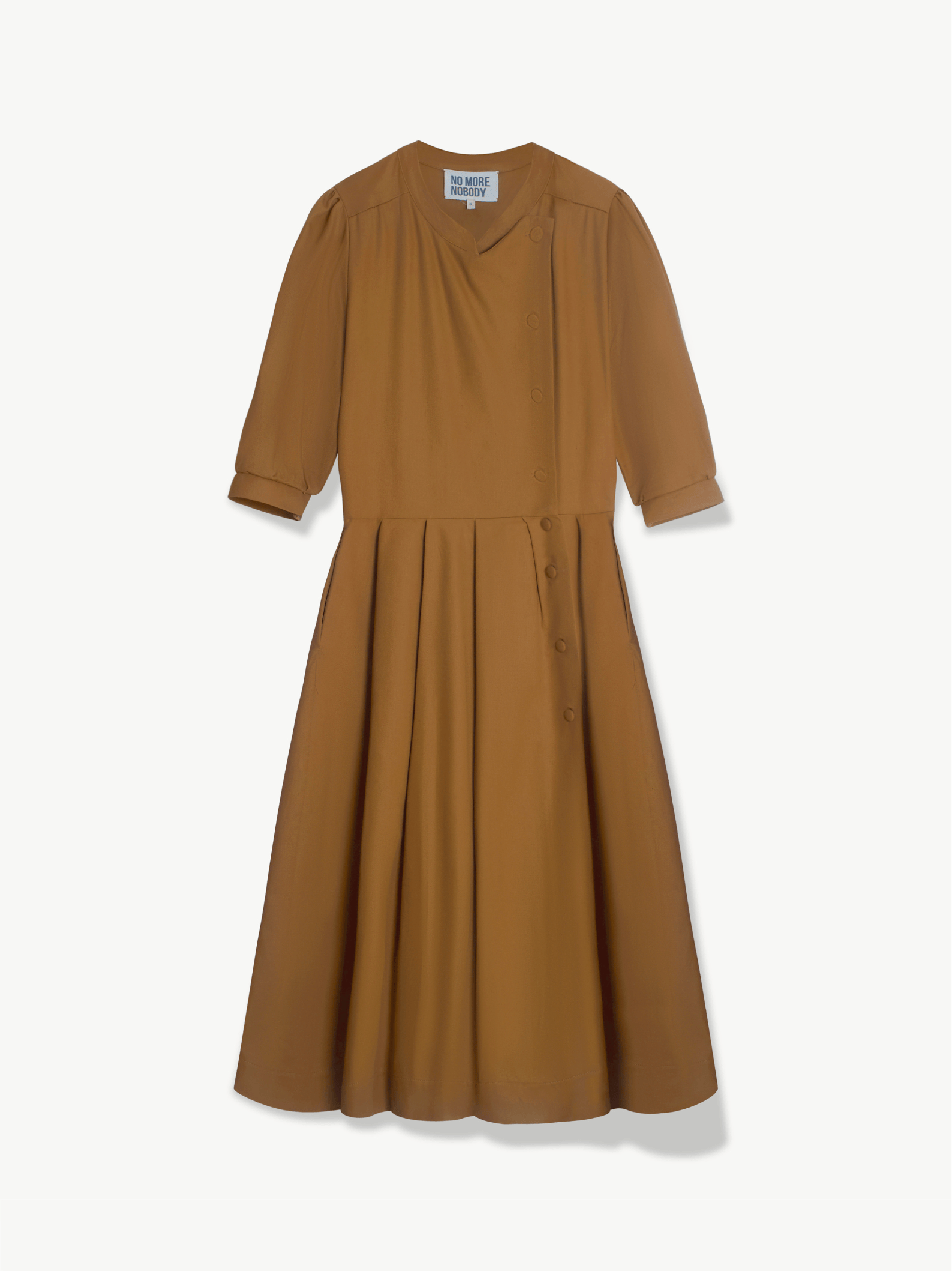 No More Nobody Talitha Button Down Midi Dress