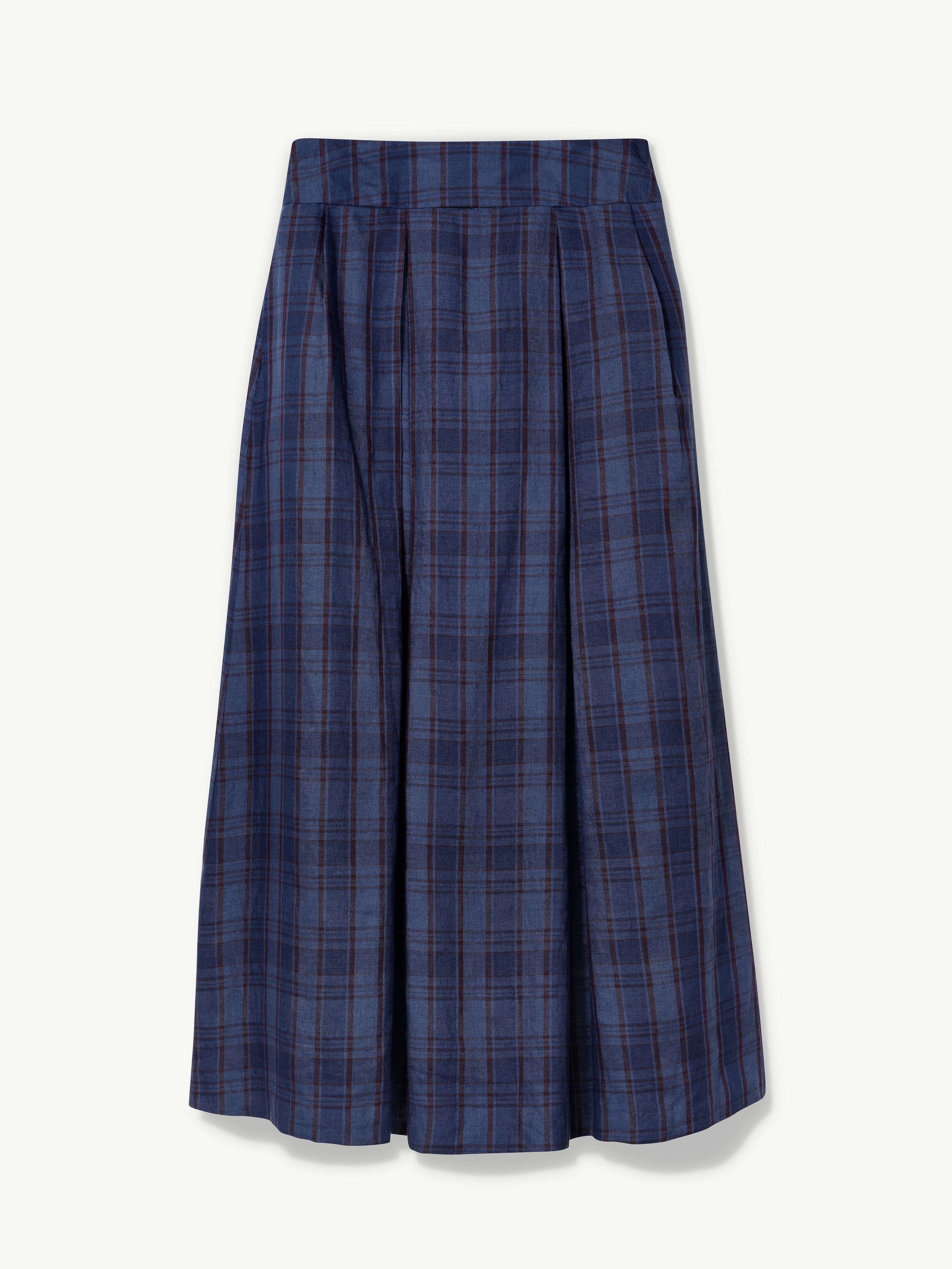 No More Nobody Valery Organic Linen Maxi Skirt