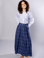 No More Nobody Valery Organic Linen Maxi Skirt