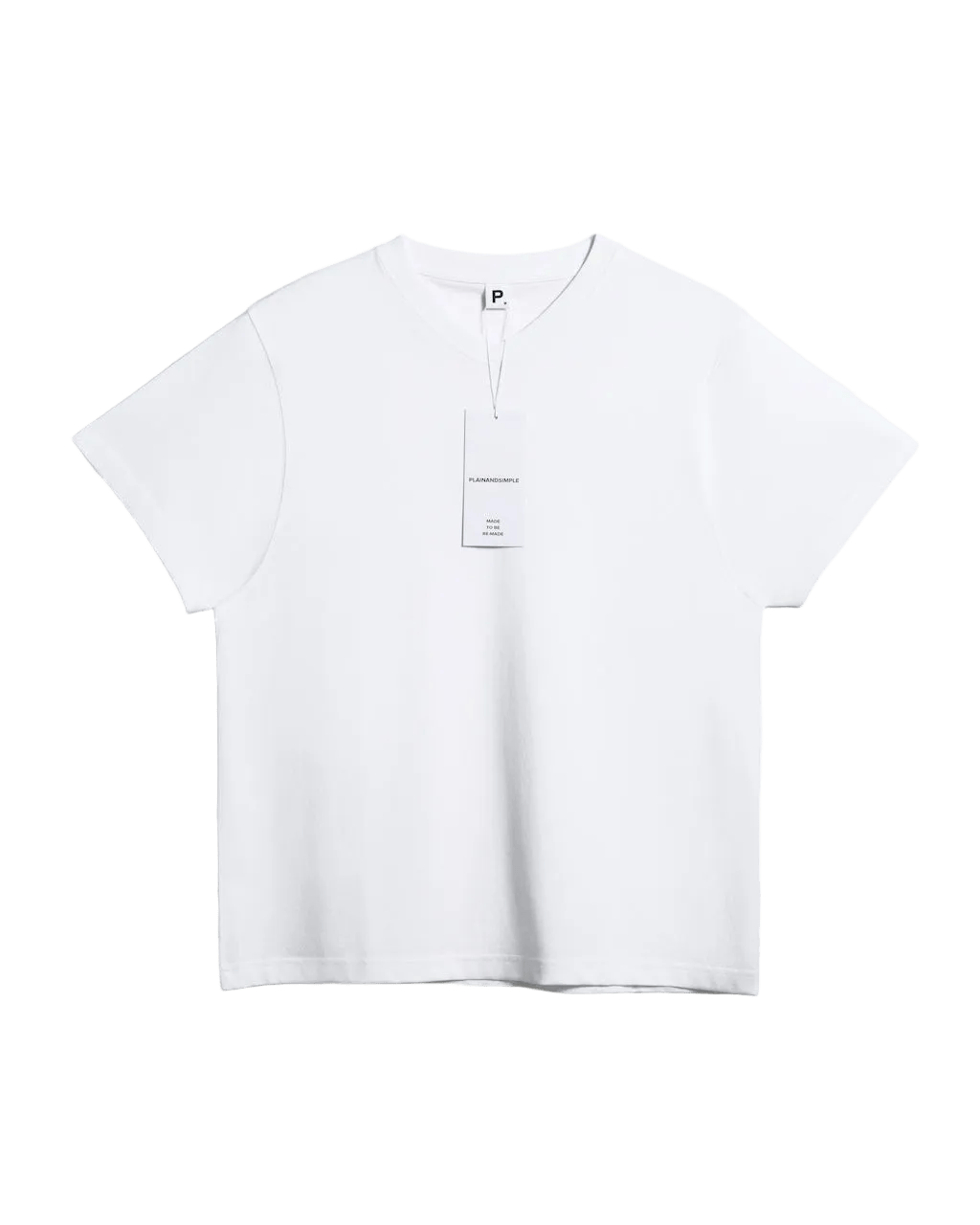PLAINANDSIMPLE Oversized V-Neck T-Shirt