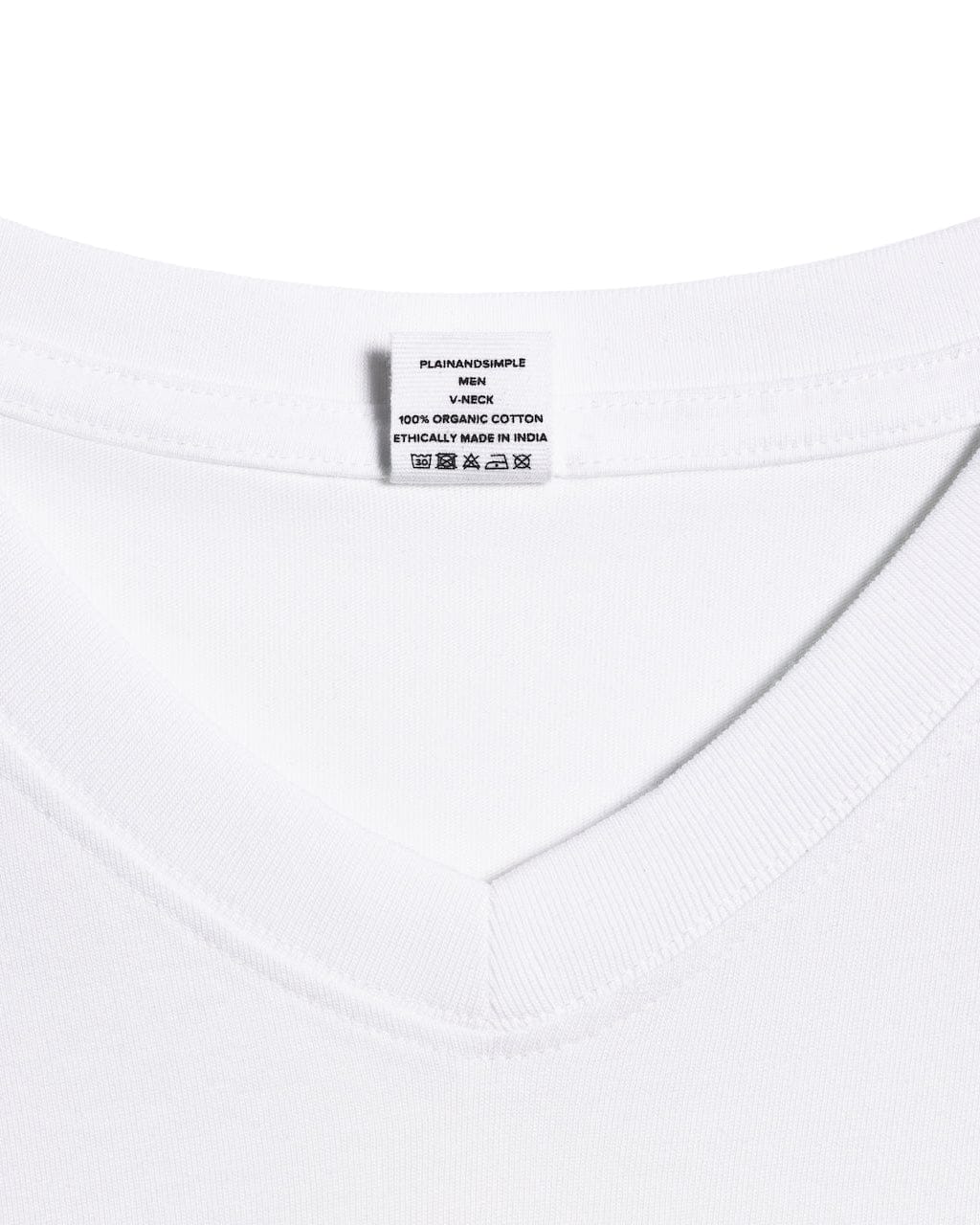 PLAINANDSIMPLE Oversized V-Neck T-Shirt
