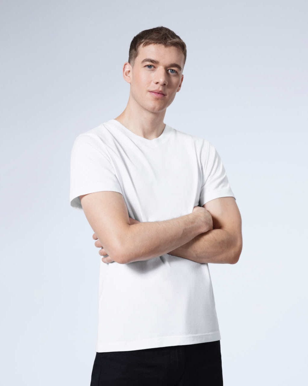 PLAINANDSIMPLE Oversized V-Neck T-Shirt