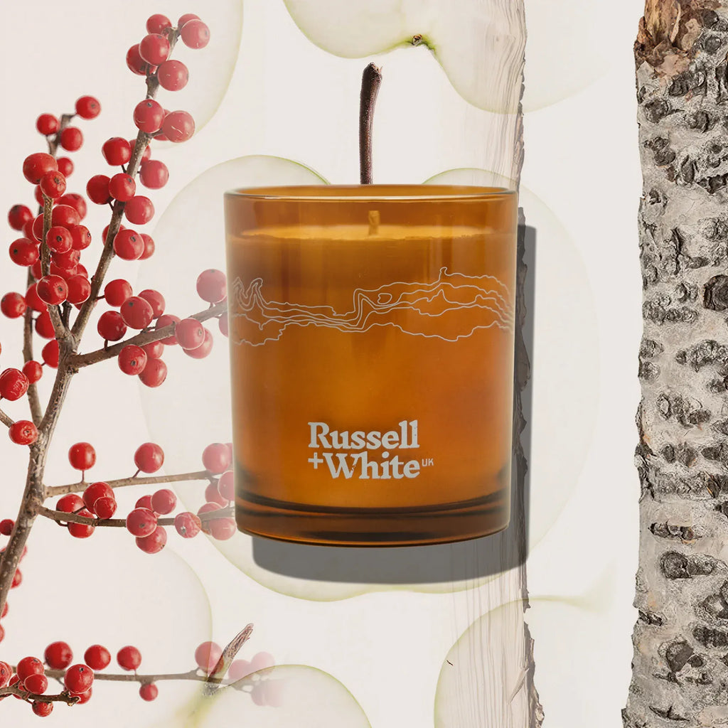 Russell + White Lingonberry Scented Soy Candle