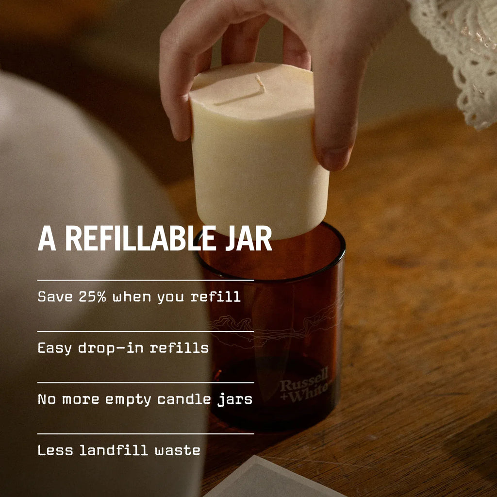 Russell + White Lingonberry Scented Soy Candle