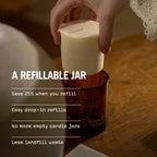 Russell + White Lingonberry Scented Soy Candle Refill